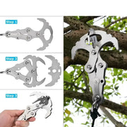 Folding Stainless Steel Grappling Hook – Outdoor Survival Tool – view 6