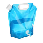 Habicare SS Folding Water Storage Container (5L/10L) Portable Folding Water Container with Spigot 5-10L