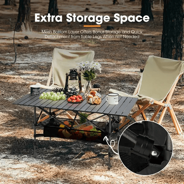 ECOTREK Table Folding Camping Table – Adjustable Portable Outdoor Table-95cm ZF1252 Folding Camping Table – Adjustable Portable Outdoor Table-95cm ZF1252