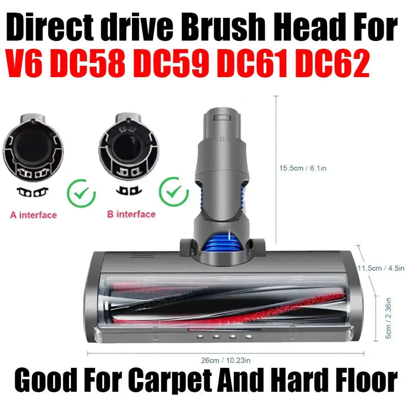 Brush & Filter Replacement Kit for V6–V15 DC Series Vacuum Cleaners – view 25