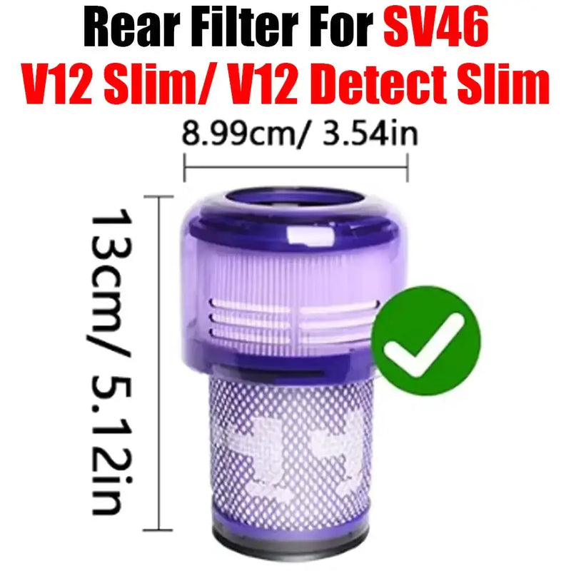 Brush & Filter Replacement Kit for V6–V15 DC Series Vacuum Cleaners – view 13