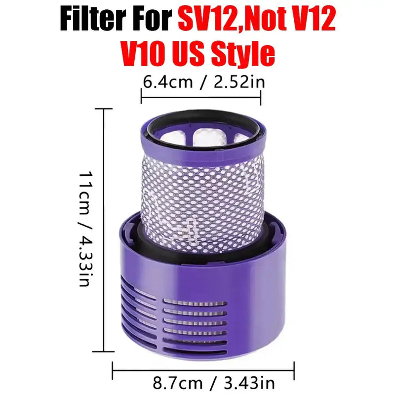 Brush & Filter Replacement Kit for V6–V15 DC Series Vacuum Cleaners – view 8