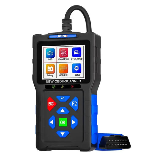 3-in-1 OBD2 Scanner & Battery Tester for Yamaha & Honda Vehicles – view 1