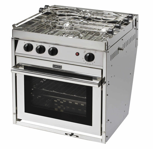 Force 10 Gas Ovens & Hobs Force 10 3 Burner 26L RV Boat Oven Rugged Compact Force 10 3 Burner 26 Litre Oven For RV Boat