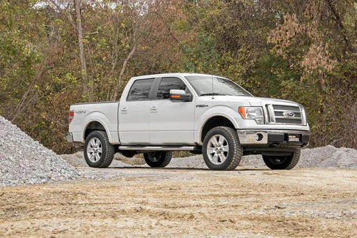 Rough Country 2 Inch Front Leveling Kit For Ford F150 2009 To 2013 2WD 4WD – view 2