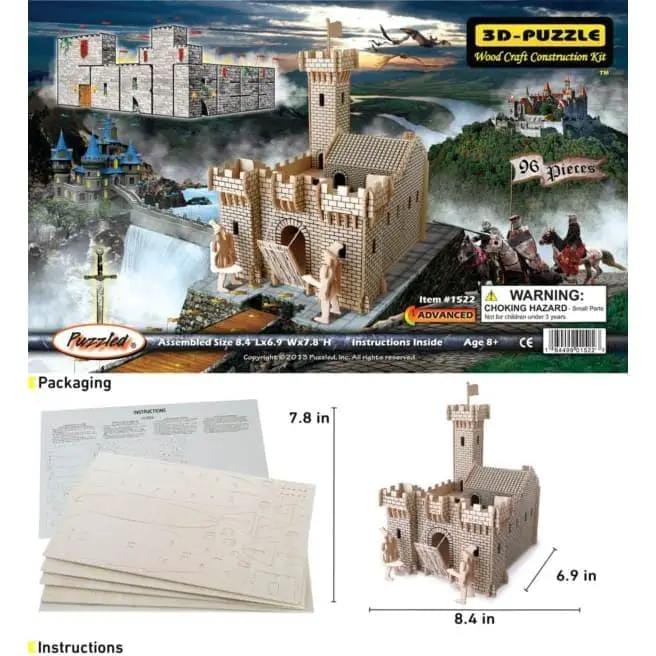 9eight5 3D Puzzle Fortress Fortress