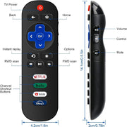 salelink.co.nz Unbranded Remote Control for Roku TV NETFLIX Remote Control for Roku TV NETFLIX | Action Outdoors NZ