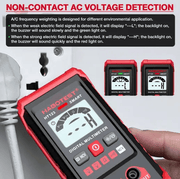 Digital Multimeter True RMS Auto Range DC AC Voltage Tester – view 7