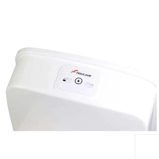 FREUCAMP Swivel Cassette Toilet With Exterior Door For RVs - Portable, Self-contained Waste System With Wheels – view 2