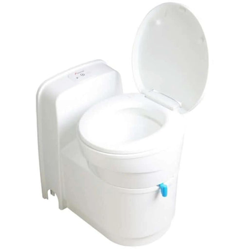 FREUCAMP Swivel Cassette Toilet With Exterior Door For RVs - Portable, Self-contained Waste System With Wheels – view 1