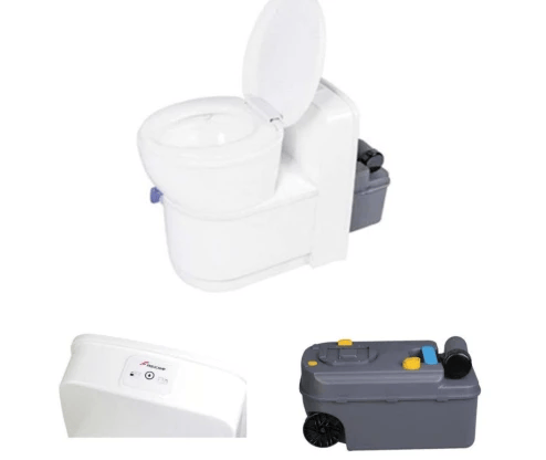 Freucamp Swivel Cassette Toilet With Access Door For RVs Campers 125 Kg Capacity, Lightweight Durable – view 2