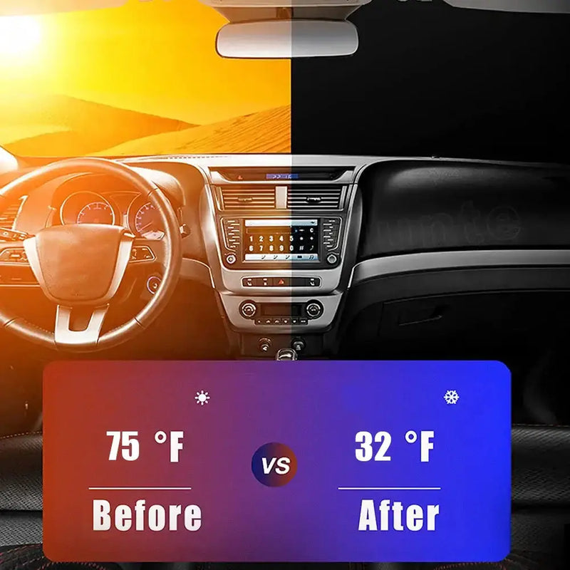 Habicare HBC Front Windshield Sunshade Cover Front Windshield Sunshade Cover