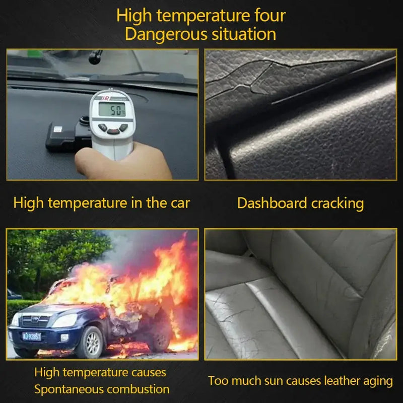 Habicare HBC Front Windshield Sunshade Cover Front Windshield Sunshade Cover