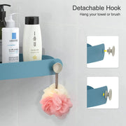 Corner Shower Caddy Bathroom Storage Shelf Holder Rack Adhesive – view 6
