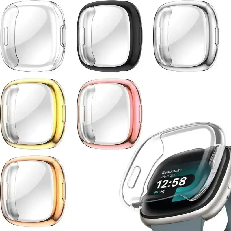 Habicare TWS Full Cover Watch Case for the Fitbit Versa 3 Full Cover Watch Case for the Fitbit Versa 3
