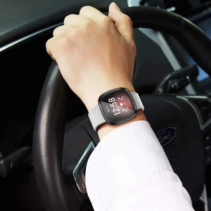 Habicare TWS Full Cover Watch Case for the Fitbit Versa 3 Full Cover Watch Case for the Fitbit Versa 3