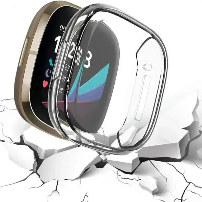 Habicare TWS Full Cover Watch Case for the Fitbit Versa 4 Full Cover Watch Case for the Fitbit Versa 4