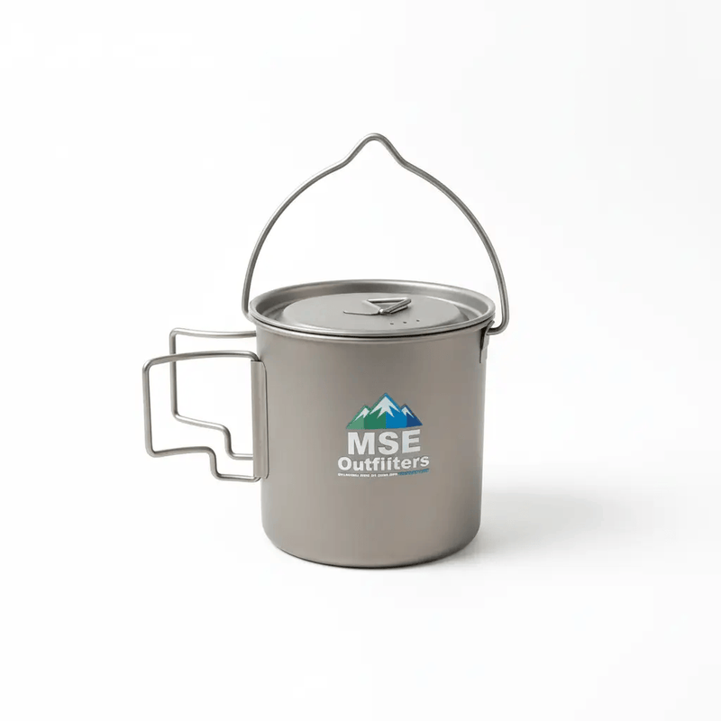 MSE Outfitters Titanium Pot 750ml | Ultralight Camp Cookware – view 2