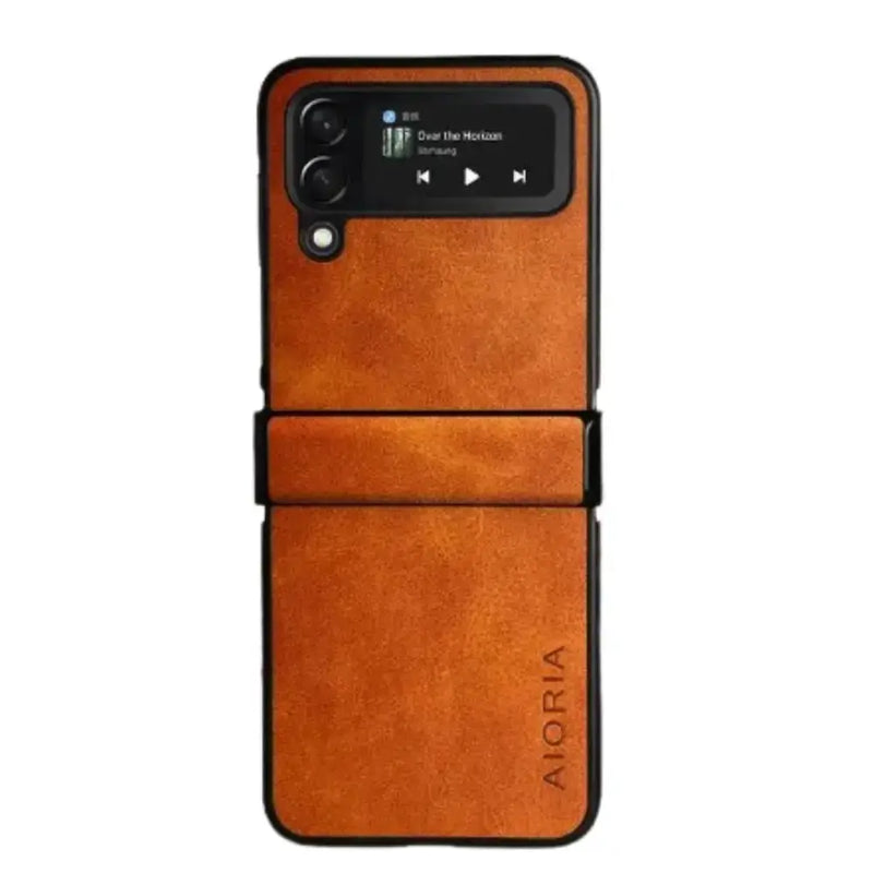 Habicare 9eight5 Full Protective Leather Case for Samsung Z Flip Full Protective Leather Case for Samsung Z Flip