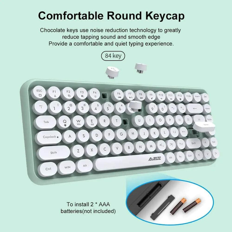 Wireless Bluetooth Keyboard for iOS Windows Android (TT598(2)) – view 6
