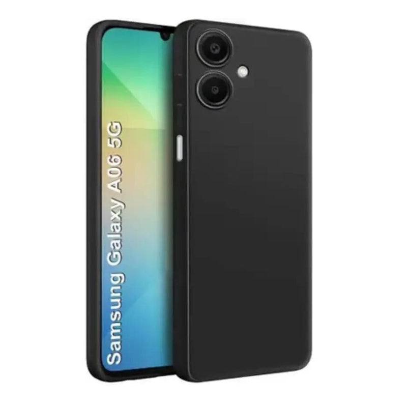 9eight5 Screen protector Protective Case for Samsung Galaxy A06 5G (Black) Protective Case for Samsung Galaxy A06 5G (Black)
