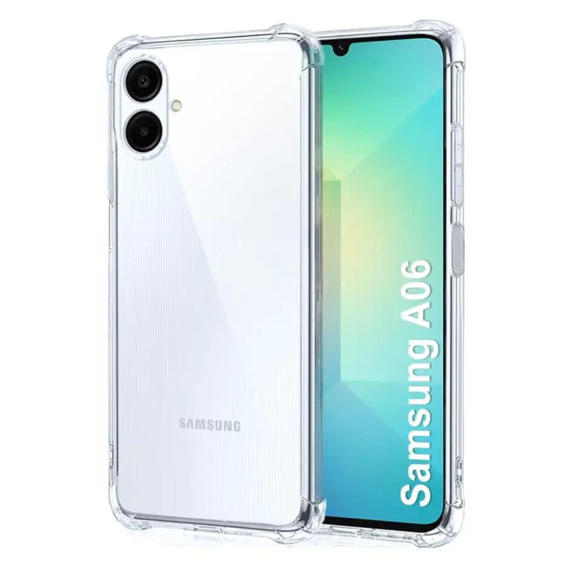 9eight5 Screen protector Protective Case for Samsung Galaxy A06 5G (Clear) Protective Case for Samsung Galaxy A06 5G (Clear)