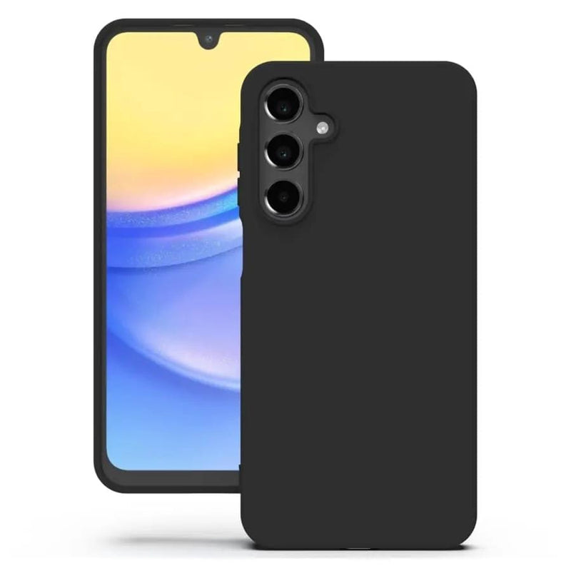 9eight5 Screen protector Protective Case for Samsung Galaxy A15 (Black) Protective Case for Samsung Galaxy A15 (Black)