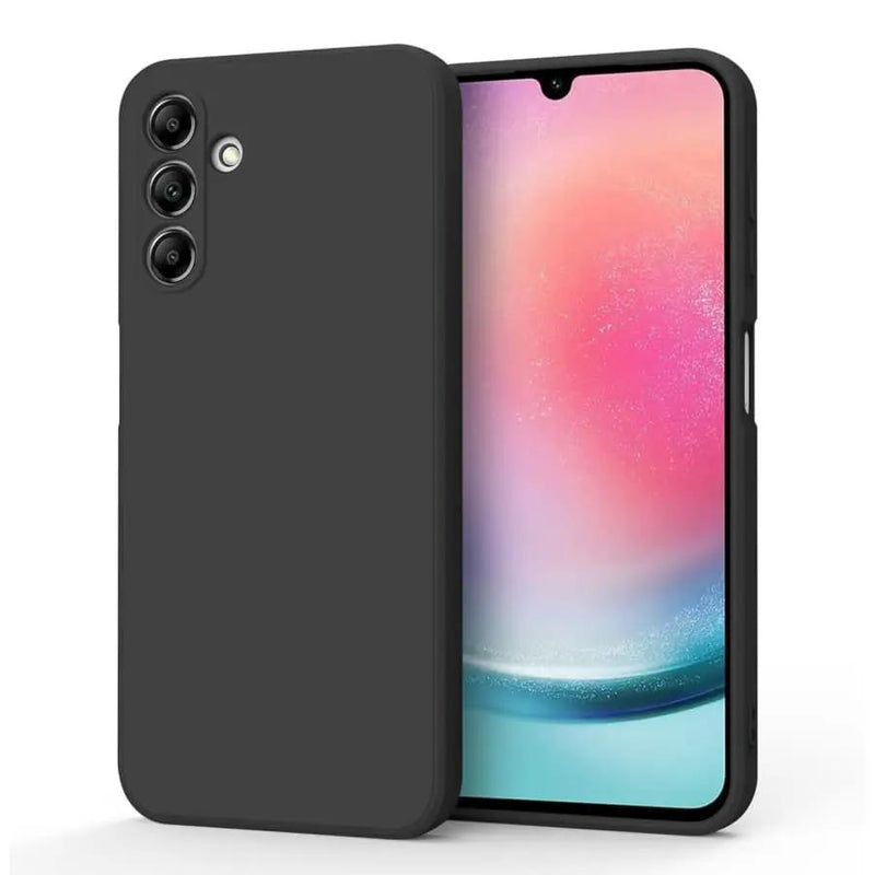 9eight5 Screen protector Protective Case for Samsung Galaxy A24 (Black) Protective Case for Samsung Galaxy A24 (Black)