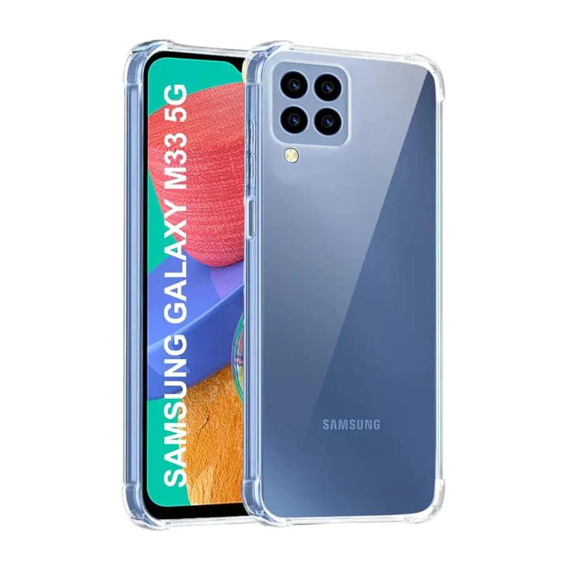 9eight5 Screen protector Protective Case for Samsung Galaxy M33 5G (Clear) Protective Case for Samsung Galaxy M33 5G (Clear)