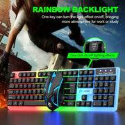 Habicare 9eight5 Gaming Keyboard & Mouse Combo – LED Backlight Gaming Keyboard & Mouse Combo – LED Backlight