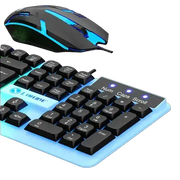Habicare 9eight5 Gaming Keyboard & Mouse Combo – LED Backlight Gaming Keyboard & Mouse Combo – LED Backlight