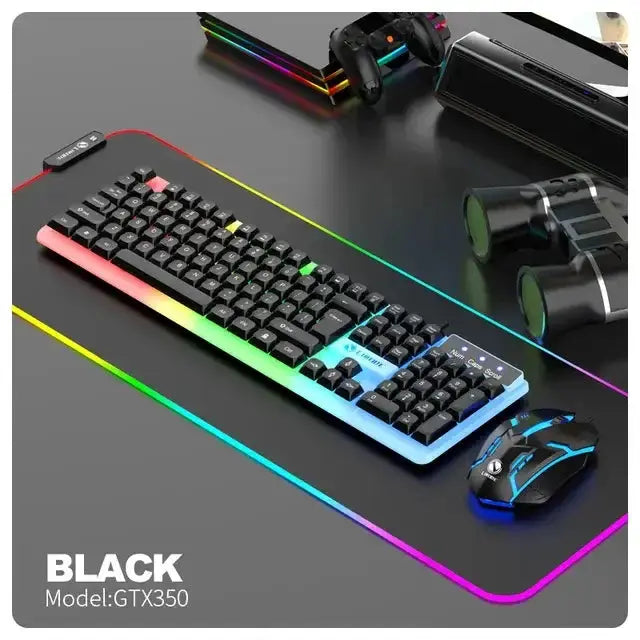 Habicare 9eight5 Gaming Keyboard & Mouse Combo – LED Backlight Gaming Keyboard & Mouse Combo – LED Backlight