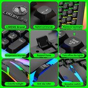Habicare 9eight5 Gaming Keyboard & Mouse Combo – LED Backlight Gaming Keyboard & Mouse Combo – LED Backlight