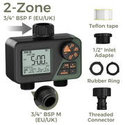 Habicare SS Garden Water Timer – 3-Outlet (6 types available) Garden Water Timer – 3-Outlet (6 types available)
