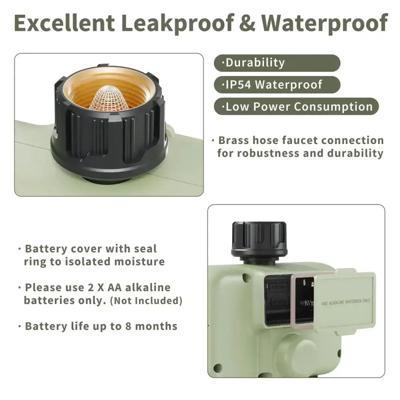 Habicare SS Garden Water Timer – 3-Outlet (6 types available) Garden Water Timer – 3-Outlet (6 types available)
