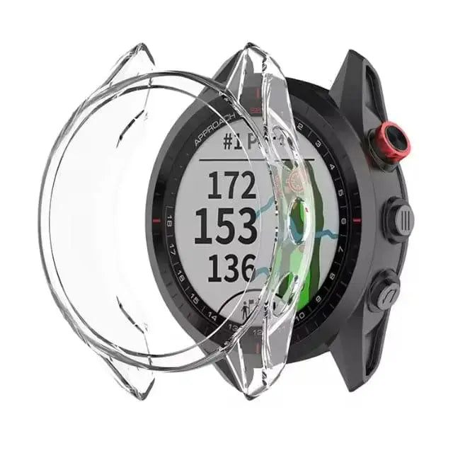 Habicare Watch case Protective Case for Garmin Approach S62 (Clear) Protective Case for Garmin Approach S62 (Clear)