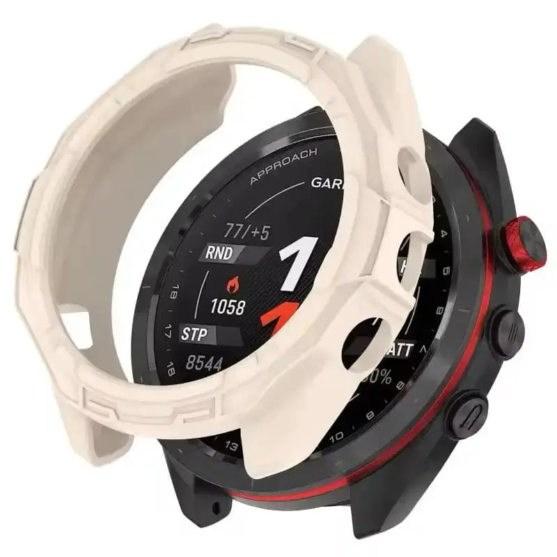 Protective Case for Garmin Approach S70 (42mm) (Ivory) – view 1