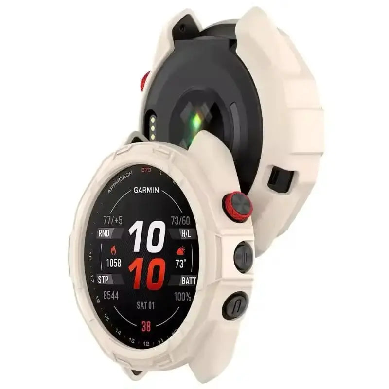 Protective Case for Garmin Approach S70 (42mm) (Ivory) – view 2