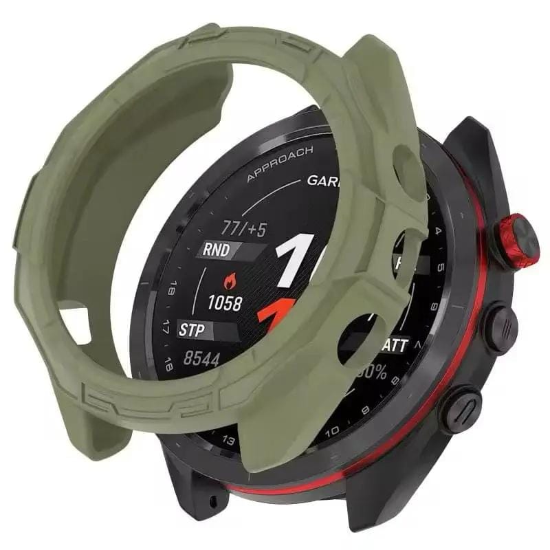 Protective Case for Garmin Approach S70 (47mm) (Green) – view 1