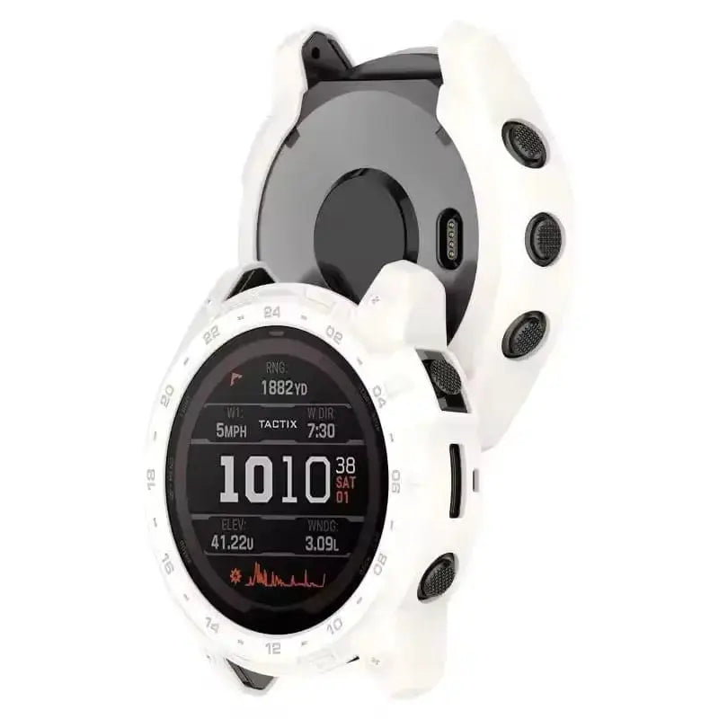 Habicare Watch case Protective Case for Garmin Enduro 2 (White) Protective Case for Garmin Enduro 2 (White)
