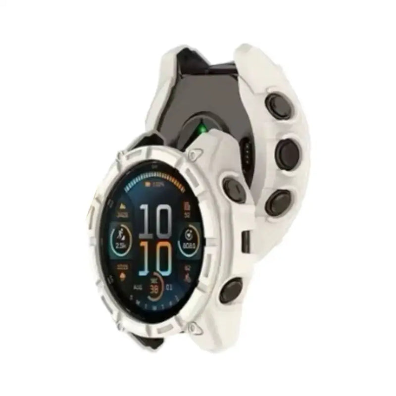 Habicare Watch case Protective Case for Garmin Enduro 3 (White) Protective Case for Garmin Enduro 3 (White)