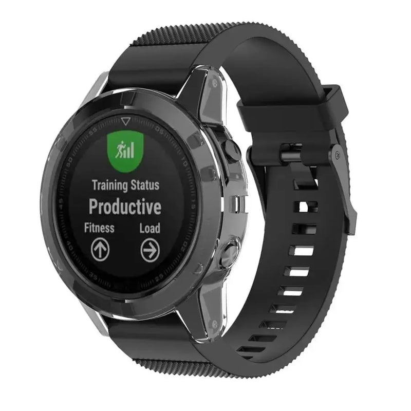 Habicare Watch case Protective Case for Garmin fenix 5 Series (Clear) Protective Case for Garmin fenix 5 Series (Clear)