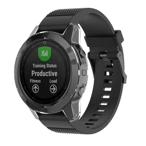 Habicare Watch case Protective Case for Garmin fenix 5X Series (Clear) Protective Case for Garmin fenix 5X Series (Clear)