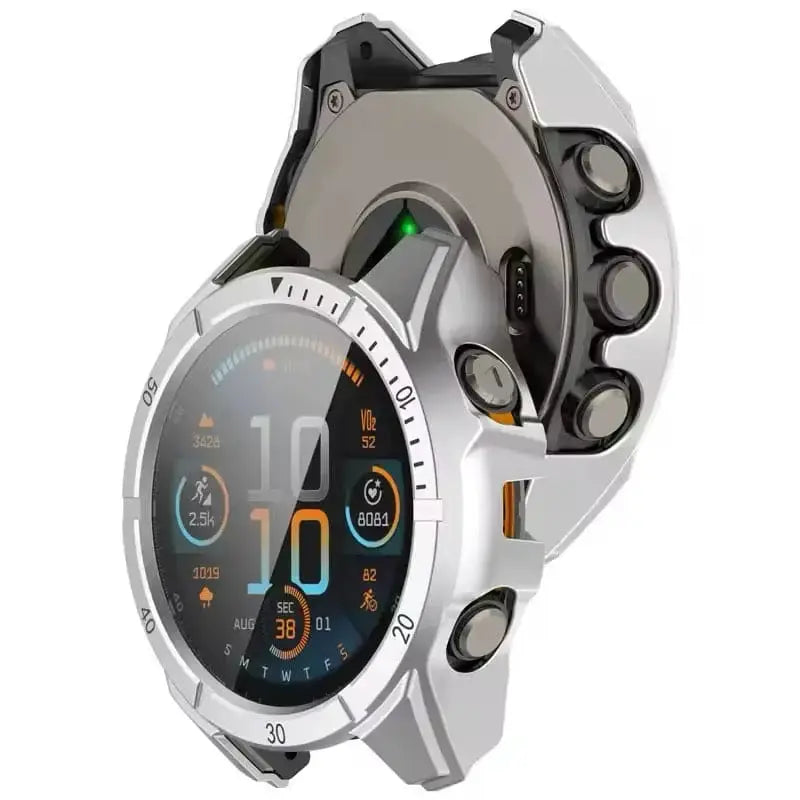 Protective Case for Garmin fenix E (47mm) Series (Silver) – view 2
