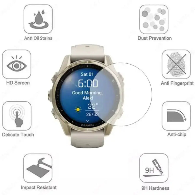 Screen Protectors for Garmin fenix E (47mm) Series (Pack of 5) – view 2