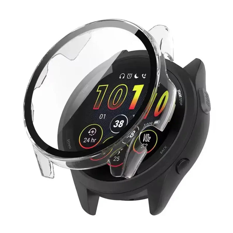 Habicare Watch case Protective Case for Garmin Forerunner 165 (Clear) Protective Case for Garmin Forerunner 165 (Clear)