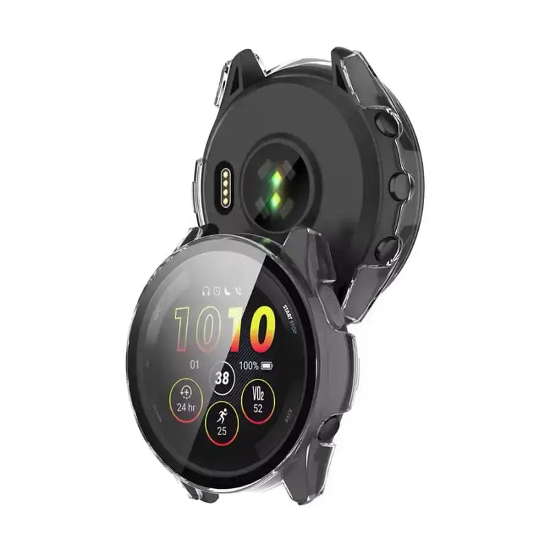 Habicare Watch case Protective Case for Garmin Forerunner 165 (Clear) Protective Case for Garmin Forerunner 165 (Clear)