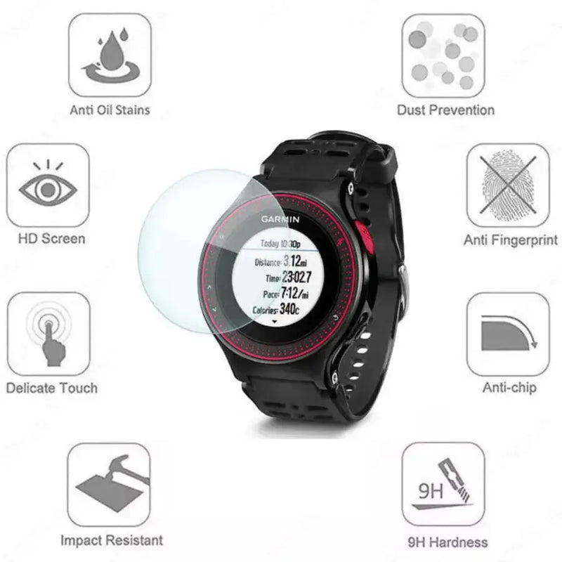 Screen Protectors for Garmin Forerunner 225 (Pack of 5) – view 2