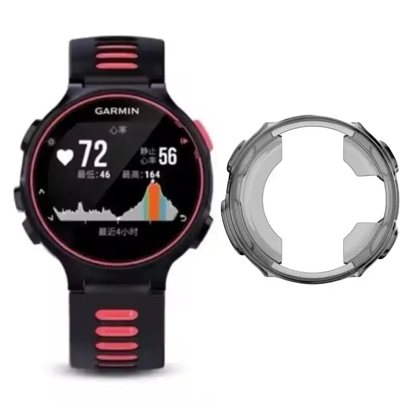 Protective Case for Garmin Forerunner 235 Series (Transparent Black) – view 1