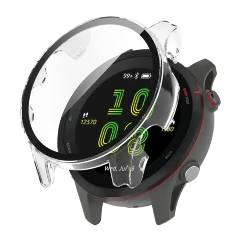 Habicare Watch case Protective Case for Garmin Forerunner 255 (Clear) Protective Case for Garmin Forerunner 255 (Clear)